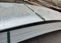 ASTM A786 Hot Dipped Galvanized Checkered Plate Good Machinability Easy Welding Eco Friendly