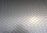 High Thermal Conductivity Steel Chequered Plate , 2mm Steel Checker Plate