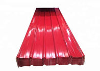 Colorful Galvanised Corrugated Roofing Sheets 0.3mm-6mm Thickness Anti Rust