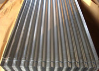 0.3mm-6mm Thickness Corrugated Galvanised Sheets , Curved Galvanised Sheets