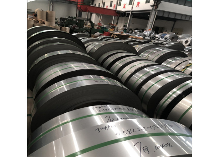 Mill / Slit Edge Construction 0.1mm 316L Stainless Steel Strip Coil