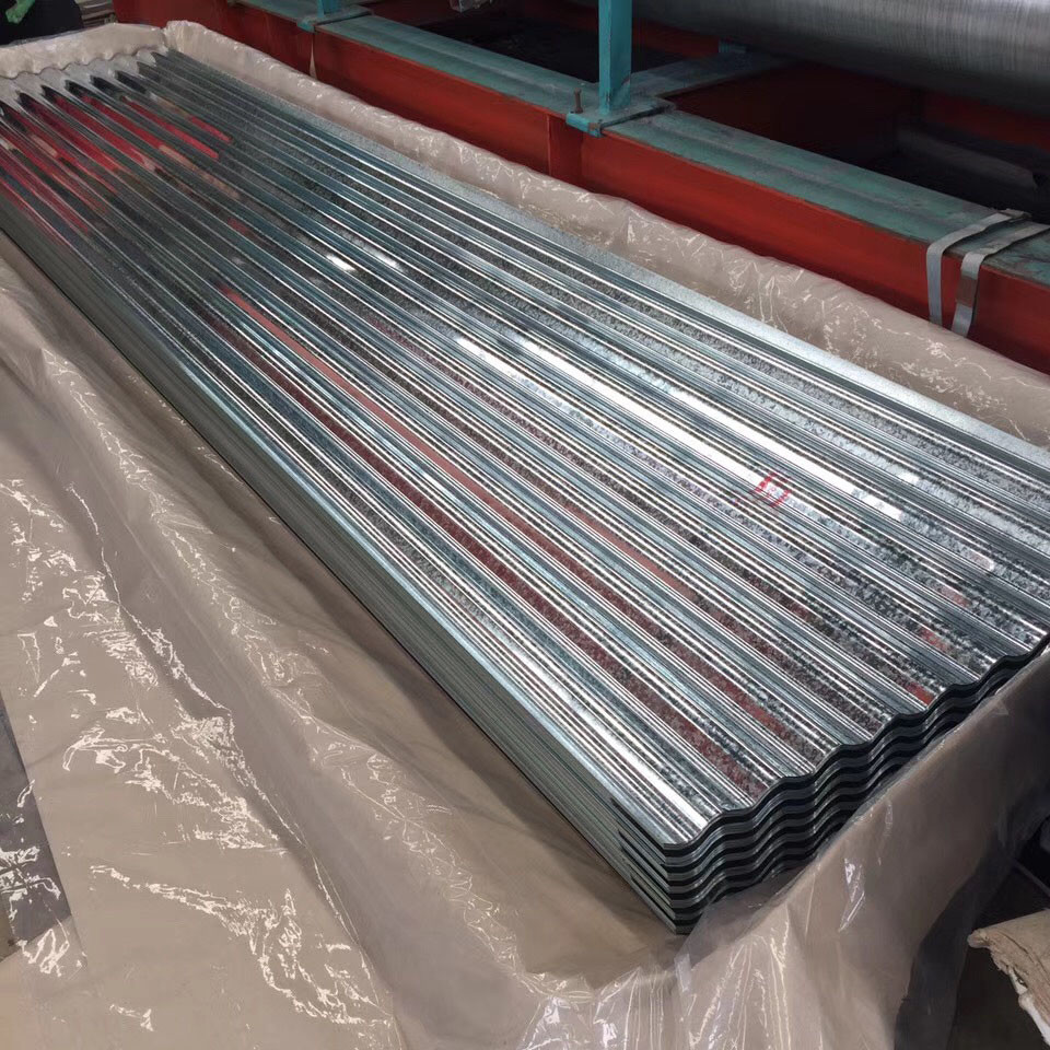 High Strength Corrugated Galvanized Iron Sheet , Curved Galvanised