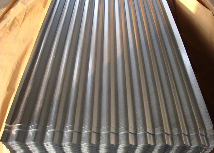 0.3mm6mm Thickness Corrugated Galvanised Sheets , Curved Galvanised Sheets