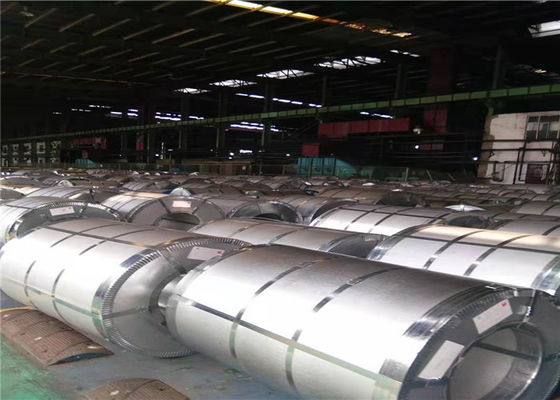 Dx51D Galvanized Steel Coil 0.10*1000 Mm 16~30% Elongation Thin Plate