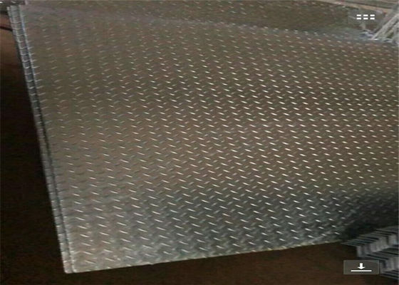 Din1623 3mm 6mm Thick Chequered Plate  Strong Corrosion Resistant Q235 Q345