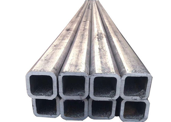 Well Formed Carbon Steel Square Tube Straight Body Smooth Welded Line Customized