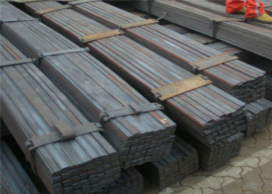 Smooth Surface Flat Stock Steel , Galvanised Flat Bar  For Building Structure Parts