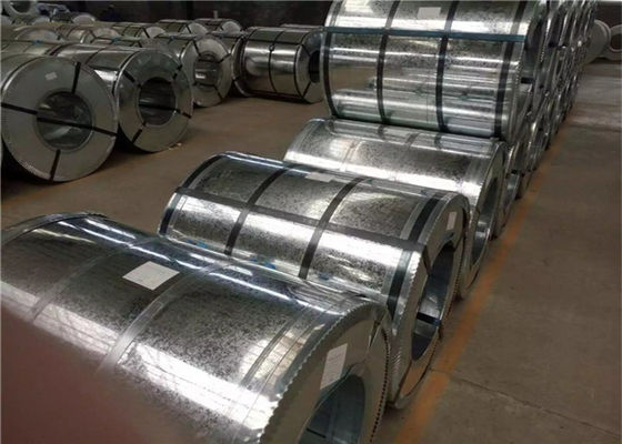 Minimized Spangle Mild Steel Coil Passivated Surface Treatment Cut To Size