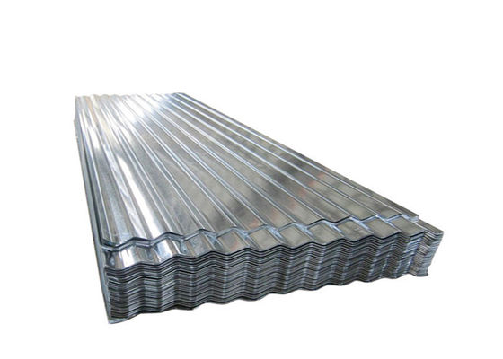 Decorative Galvanised Corrugated Roofing Sheets With Protective Layer Durable
