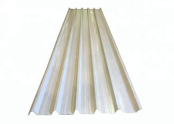 Industrial Corrugated Galvanized Roof Panels Long Lifespan Aluminized Zinc Coating