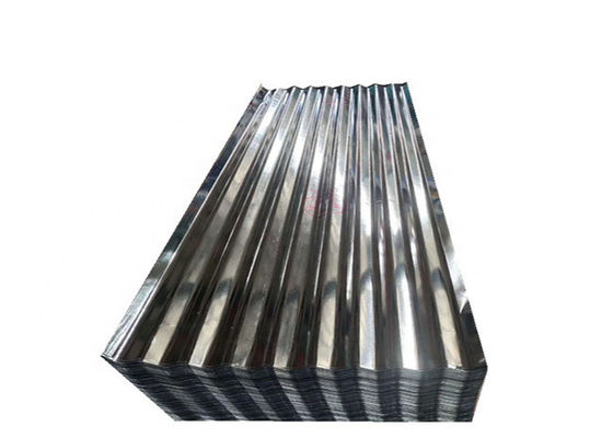 Colorful Galvanised Corrugated Roofing Sheets 0.3mm-6mm Thickness Anti Rust