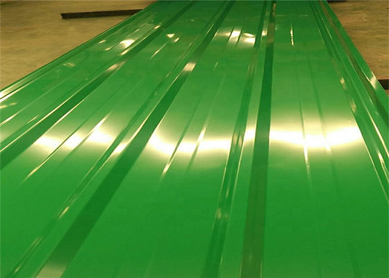 Strong Decorative Galvanised Steel Roofing Sheets , Ppgi Corrugated Sheet
