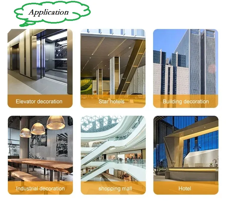 1mm-3mm Thickness ASTM AISI 304 304L 201 Stainless Steel Plate with Various Surface for Decoration 1