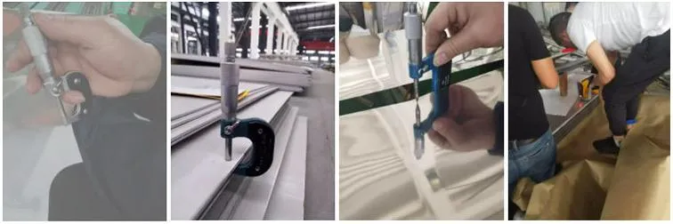 Strong Corrosion Resistance 201 Stainless Steel Plate 1000mm-6000mm Length 2