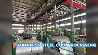 201 304 410S 430 لفائف الفولاذ المقاوم للصدأ الحز والقطع لطول المعالجة مرآة الانتهاء من الفولاذ المقاوم للصدأ