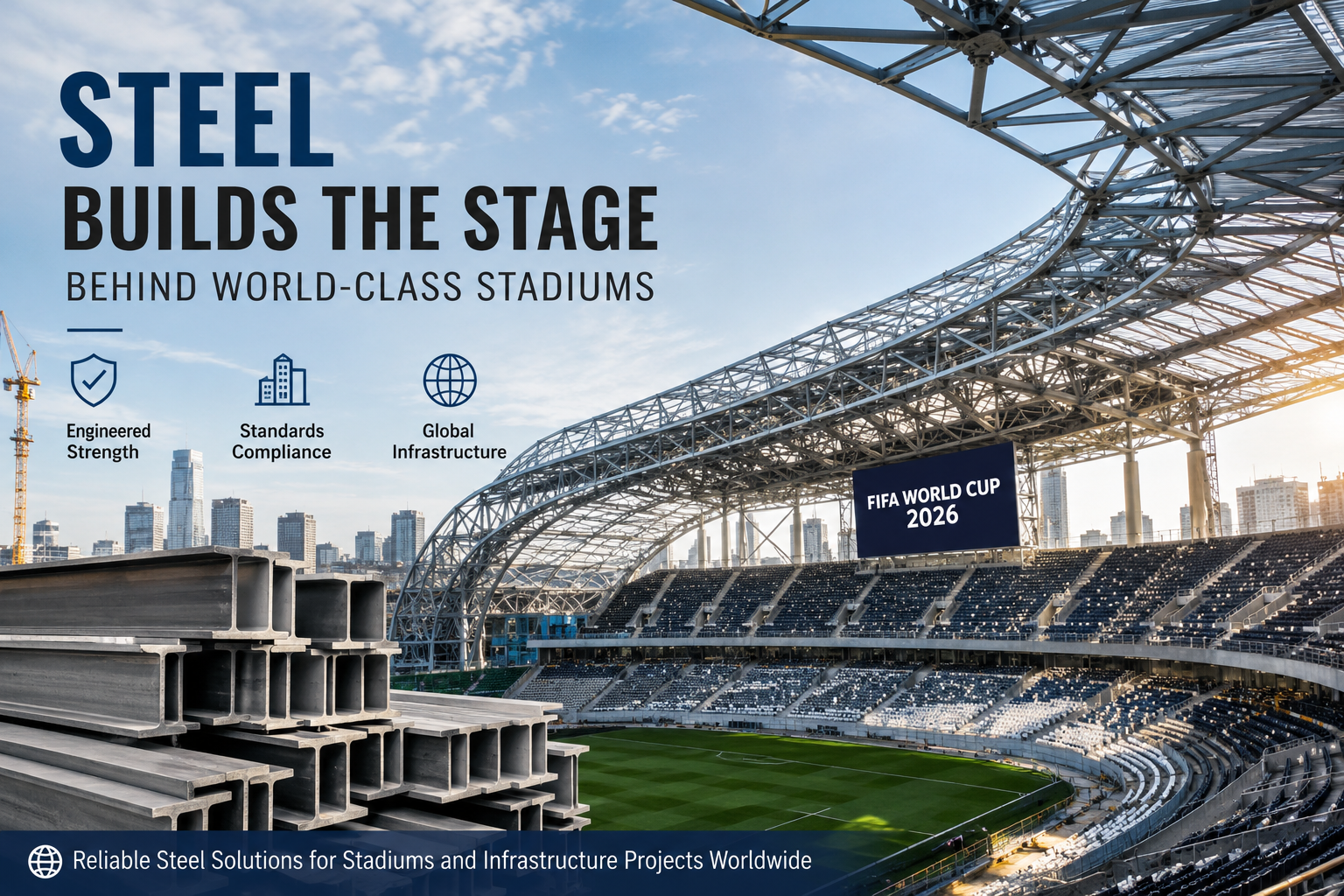 Latest company blogs about 2026 FIFA World Cup Highlights the Importance of Steel Selection in Modern Stadium Construction