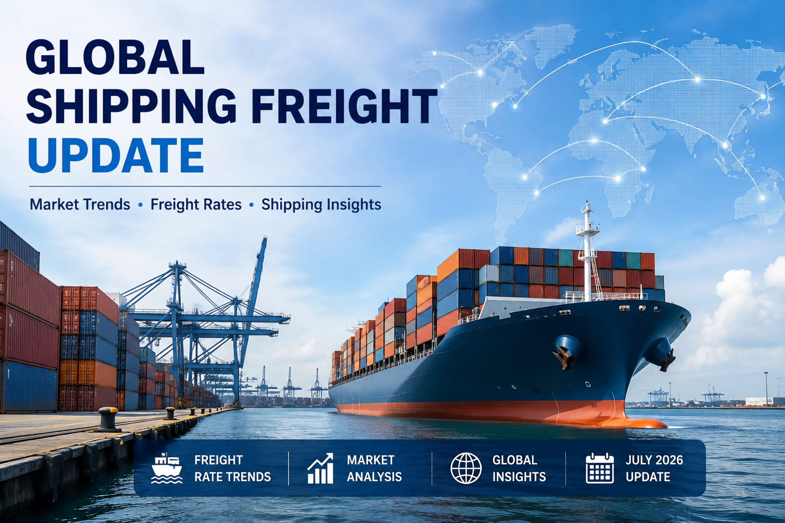 Latest company blogs about Global Shipping Freight Update: July 2026 Ocean Freight Trends for International Steel Exports