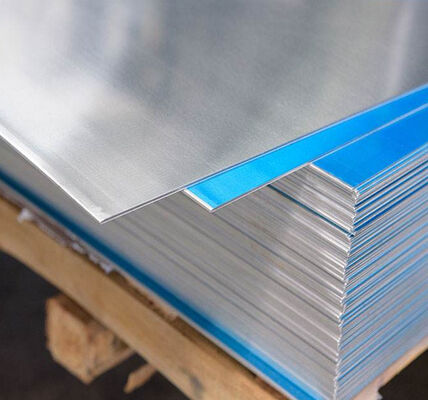 Buy 5454 3003 2219 2011 Anti Slip Aluminium Sheet Plate 12 Gauge 20 Gauge Polished Roofing online manufacture