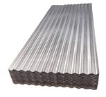 Corrugated Galvanized Steel Roofing Sheets Jis G3302 Colored Or Not