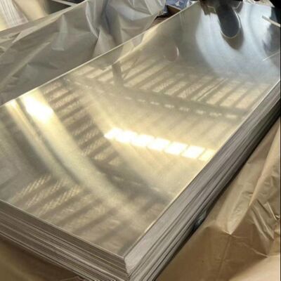 Buy 18x18 12x12 3 X 5 Mirror Polished Aluminium Sheet Plate GB/T3880 2024 O-H112 T3 T4 For Aircraft online manufacture