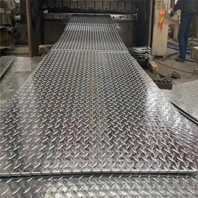 Buy Custom Aluminum Checkered Sheet Diamond Plate Anti Slip Ribbed 200mm online manufacture