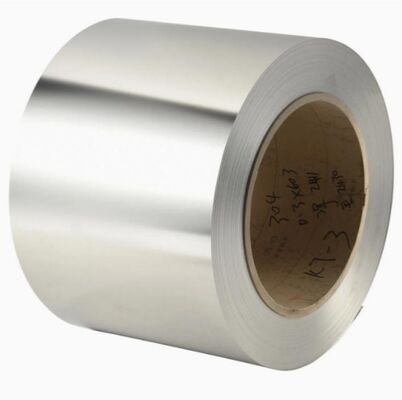 Buy 201/202/301/304/316 Stainless Steel Tape 0.1mm-2.0mm Thickness 4.5mm-650mm Band Width Stainless Steel Coil online manufacture