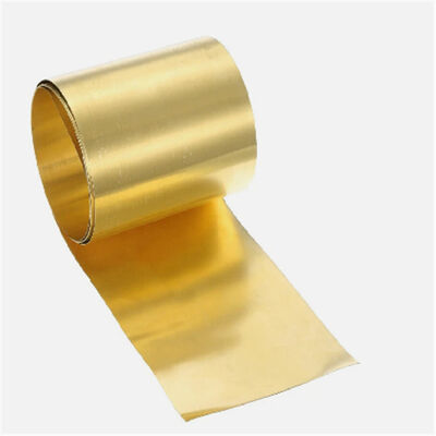 Buy C26000 Brass Coil Hot Rolled / Cold Rolled Options Custom Lengths Available online manufacture