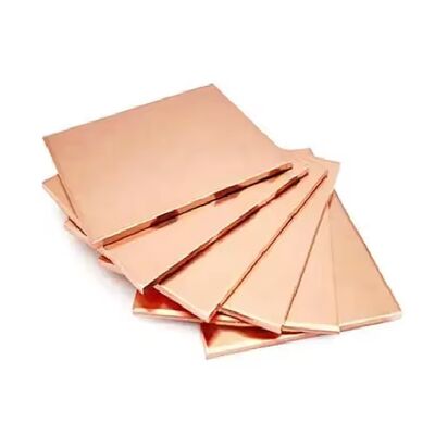 Buy Custom Size Pure Copper Sheet Cutting Service Available For Multiple Industrial Uses online manufacture