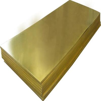 Buy ASTM C26000 C28000 H62 H65 H70 Brass Sheet and Plate 0.2–10mm for Electrical and Decorative Applications online manufacture