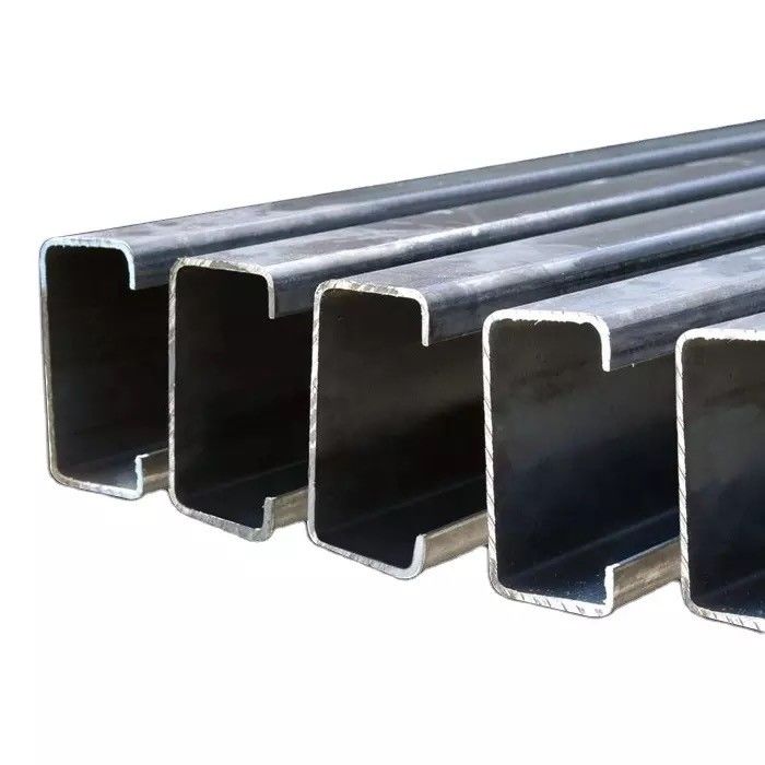 C Shaped Steel Channel Section Hot Rolled Carbon Profile Metal Building