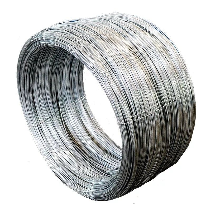 Q195 Steel Rod  Low Carbon Galvanized Wire For Construction Iron Binding Iron