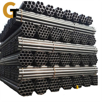 Tubos de aço carbono ocos Cs Erw Tubos redondos 80 X 40 60 X 40 50x75 Ms