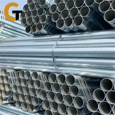 Corrosion Resistant 1-12m Galvanized Steel Pipe 3 4 0.5-20mm For Industrial