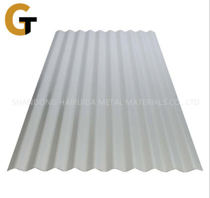 Prepainted Steel Corrugated Iron Roofing Sheet With Zinc Coating 30-275g/M2