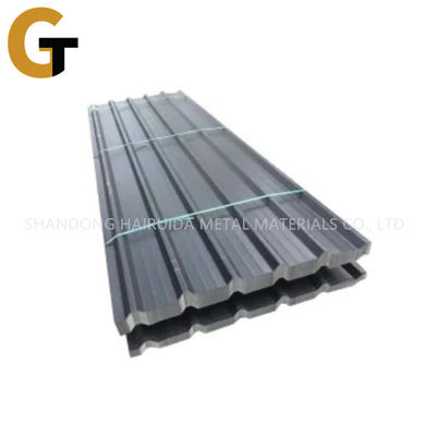 0.4mm - 1.2mm Corrugated Iron Roofing Sheet 18-20% Elongation 2.5 - 3.0mm Corrugation