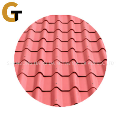 0.4mm - 1.2mm Corrugated Iron Roofing Sheet 18-20% Elongation 2.5 - 3.0mm Corrugation