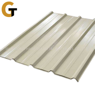 0.4mm - 1.2mm Corrugated Iron Roofing Sheet 18-20% Elongation 2.5 - 3.0mm Corrugation