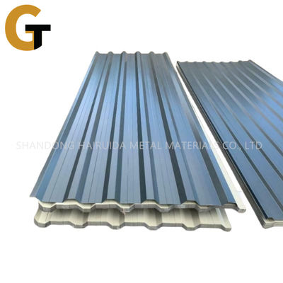 Galvanized Corrugated Steel Roofing Sheet 3.6 M 2.5 M 2400mm Low Price High Quality