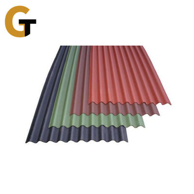 5m 6m 2.5 M Galvanised Corrugated Roofing Sheets