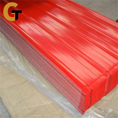 3.6 M 2m Curved Corrugated Iron Roofing Sheets