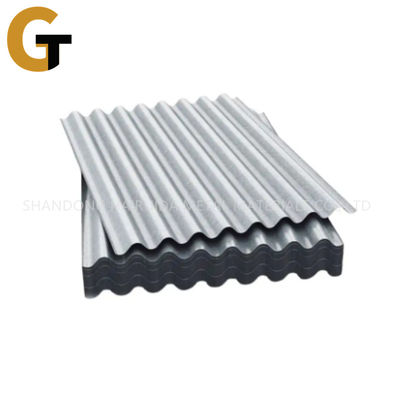 2.5mm Impact Resistance Corrugated Iron Sheets Prepainted Surface
