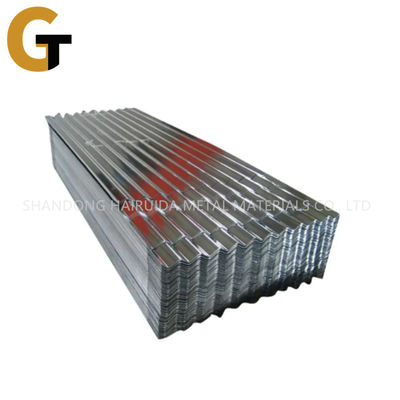 2.5mm Impact Resistance Corrugated Iron Sheets Prepainted Surface