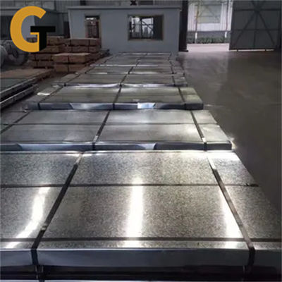 0.4mm-20mm Thickness Galvanized Steel Plate Tensile Strength 270-500MPa