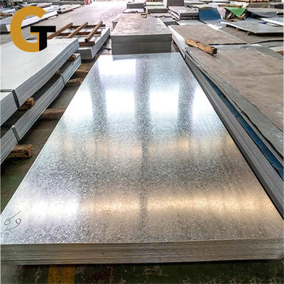 Good Weldability 180-400MPa Galvanized Steel Sheet Plate / Coated Steel Plate With Heat Resistance