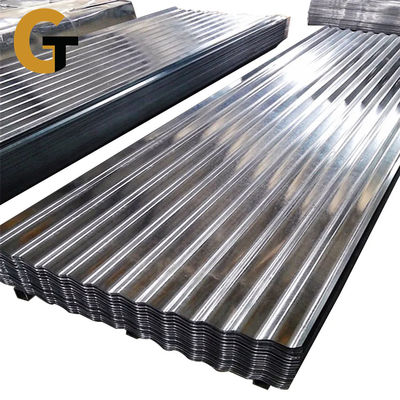 1000mm-1250mm عرض أوراق الحديد المغلفة لمواد السقف
