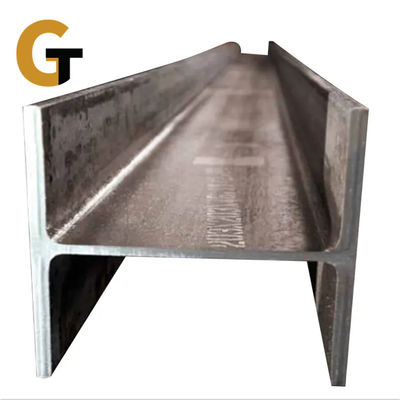 ASTM / JIS Standard Mill Finish / Zinc Coated Steel H I Beams Channels And Angles