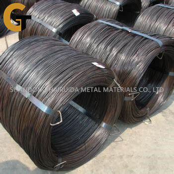 Steel Wire Rod Q195 Q235 SAE 1008 1010 1012 1018 1020 1006 6MM Galvanized Steel Wire
