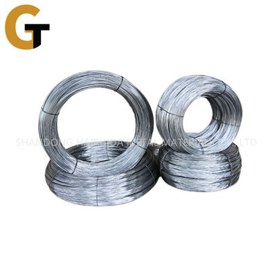 Bright Galvanized Alloy Steel Wire Coil Reel Spool With 10-30% Elongation