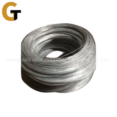 Round Galvanized Steel Wire Rods ASTM JIS GB DIN Standard Bright Surface with 10-30% Elongation