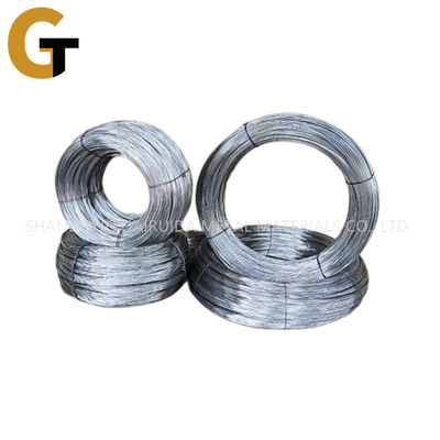 Tensile Strength Round Steel Wire Rods Galvanized Coating ASTM Standard